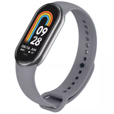 Силіконовий ремінець для Xiaomi Mi Band 8/9/10 - Сірий / Dark Gray