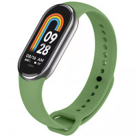 Силіконовий ремінець для Xiaomi Mi Band 8/9/10 - Зелений / Olive