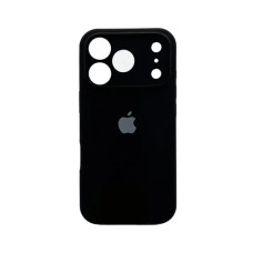 Чохол Silicone Case Full Camera Protective (AA) для Apple iPhone 17 Pro Max (6.9) - Чорний / Black