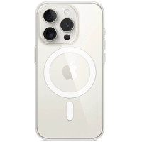 Чохол TPU Clear Case with MagSafe для Apple iPhone 13 Pro Max (6.7) - Прозорий