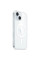 Чохол TPU Clear Case with MagSafe для Apple iPhone 15 (6.1) - Прозорий
