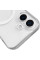 Чохол TPU Clear Case with MagSafe для Apple iPhone 16 (6.1) - Прозорий