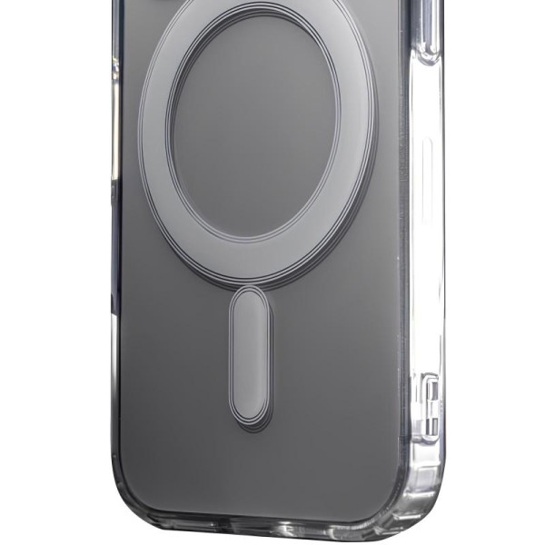 Чохол TPU Clear Case with MagSafe для Apple iPhone 16 (6.1) - Прозорий