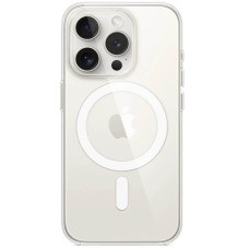 Чохол TPU Clear Case with MagSafe для Apple iPhone 16 Pro (6.3) - Прозорий