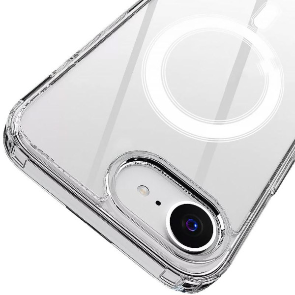 Чохол TPU Clear Case with MagSafe для Apple iPhone 16e / 17e (6.1) - Прозорий