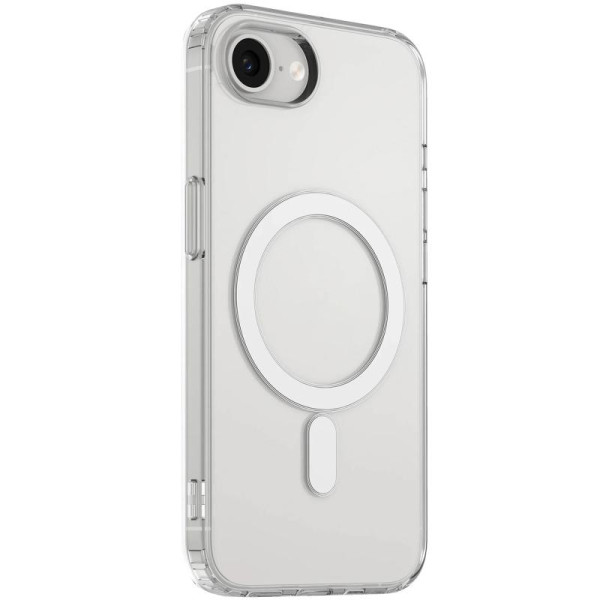 Чохол TPU Clear Case with MagSafe для Apple iPhone 16e / 17e (6.1) - Прозорий