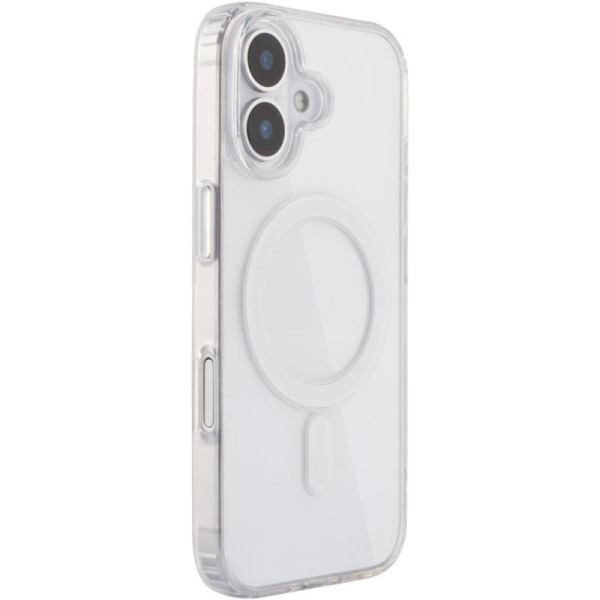 Чохол TPU Clear Case with MagSafe для Apple iPhone 17 (6.3) - Прозорий