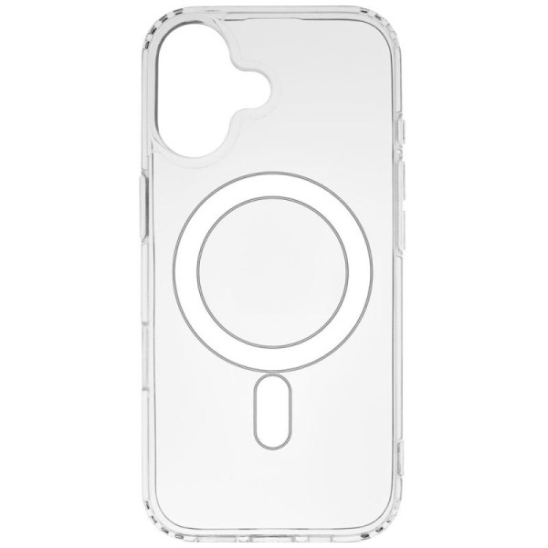 Чохол TPU Clear Case with MagSafe для Apple iPhone 17 (6.3) - Прозорий