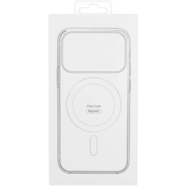 Чехол TPU Clear Case with MagSafe для Apple iPhone 17 Pro Max (6.9) - Прозрачный