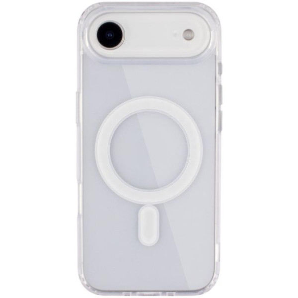 Чохол TPU Clear Case with MagSafe для Apple iPhone 17 Air (6.5) - Прозорий