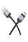 Дата кабель Hoco X110 Honorific USB to MicroUSB 2.4A (1m) - Black - фото