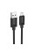 Дата кабель Hoco X122 Benefit USB to MicroUSB 2.4A (1m) - Black - фото