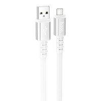 Дата кабель Hoco X85 Strength USB to MicroUSB (1m) - White