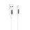 Дата кабель Borofone BX114 Structure USB to MicroUSB 2.4A (1m) - White