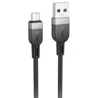 Дата кабель Hoco X109 Energy silicone USB to MicroUSB (3m) - Black