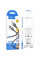 Дата кабель Hoco X109 Energy silicone USB to MicroUSB (3m) - Black - фото