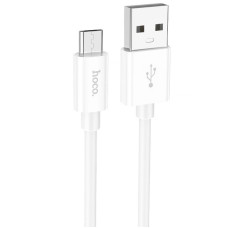 Дата кабель Hoco X87 Magic silicone USB to MicroUSB (1m) - White
