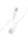 Дата кабель Hoco X87 Magic silicone USB to MicroUSB (1m) - White - фото