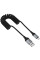 Дата кабель Hoco X121 Nuevo USB to MicroUSB 2.4A (1.5m) - Black - фото