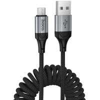 Дата кабель Hoco X121 Nuevo USB to MicroUSB 2.4A (1.5m) - Black