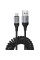 Дата кабель Hoco X121 Nuevo USB to MicroUSB 2.4A (1.5m) - Black - фото