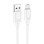 Дата кабель Hoco X122 Benefit USB to MicroUSB 2.4A (1m) - White