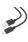 Дата кабель Hoco X73 Ferry USB to MicroUSB 2.4A (1m) - Black - фото