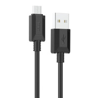 Дата кабель Hoco X73 Ferry USB to MicroUSB 2.4A (1m) - Black
