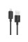 Дата кабель Hoco X73 Ferry USB to MicroUSB 2.4A (1m) - Black - фото