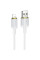 Дата кабель Hoco X128 Benefit USB to Lightning 12W (1m) - White - фото
