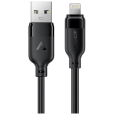 Дата кабель Acefast C16-02 USB to Lightning 2.4A (1.2m) - Black