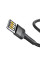 Дата кабель Baseus Cafule USB to Lightning Special Edition 2.4A (1m) (CALKLF-G) - Сірий - фото