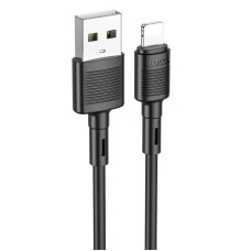 Дата кабель Hoco X83 Victory USB to Lightning (1m) - Black