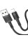 Дата кабель Hoco X83 Victory USB to Lightning (1m) - Black - фото