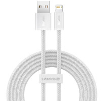 Дата кабель Baseus Dynamic Series USB to Lightning 2.4A (1m) (CALD000402) - White