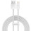 Дата кабель Baseus Dynamic Series USB to Lightning 2.4A (1m) (CALD000402) - White