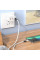 Дата кабель Hoco X86 Spear USB to Lightning (1m) - White - фото