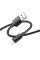Дата кабель Hoco X96 Hyper USB to Lightning 12W (0.25m) - Black - фото