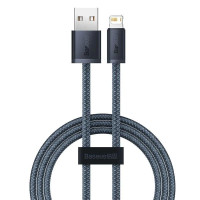 Дата кабель Baseus Dynamic Series USB to Lightning 2.4A (1m) (CALD000402) - Slate Gray