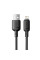 Дата кабель Baseus Silky Series OS Fast Charging USB to Lightning 2.4A (1m) (P1037770) - Cluster Black - фото