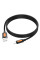 Дата кабель Borofone BX114 Structure USB to Lightning 2.4A (1m) - Black - фото