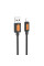 Дата кабель Borofone BX114 Structure USB to Lightning 2.4A (1m) - Black - фото