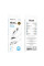 Дата кабель Borofone BX114 Structure USB to Lightning 2.4A (1m) - White - фото