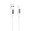 Дата кабель Borofone BX114 Structure USB to Lightning 2.4A (1m) - White
