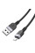 Дата кабель Hoco X109 Energy silicone USB to Lightning (1m) - Black - фото