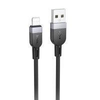 Дата кабель Hoco X109 Energy silicone USB to Lightning (1m) - Black