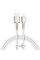 Дата кабель Baseus Cafule Metal USB to Lightning 2.4A (2m) (CALJK-B0) - White - фото