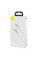 Дата кабель Baseus Cafule Metal USB to Lightning 2.4A (2m) (CALJK-B0) - White - фото
