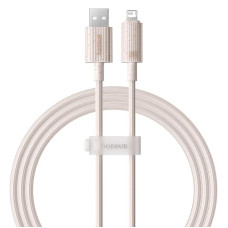 Дата кабель Baseus Habitat Series Fast Charging USB to Lightning 2.4A (2m) (P10360200) - Wheat Pink