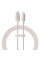 Дата кабель Baseus Habitat Series Fast Charging USB to Lightning 2.4A (2m) (P10360200) - Wheat Pink - фото